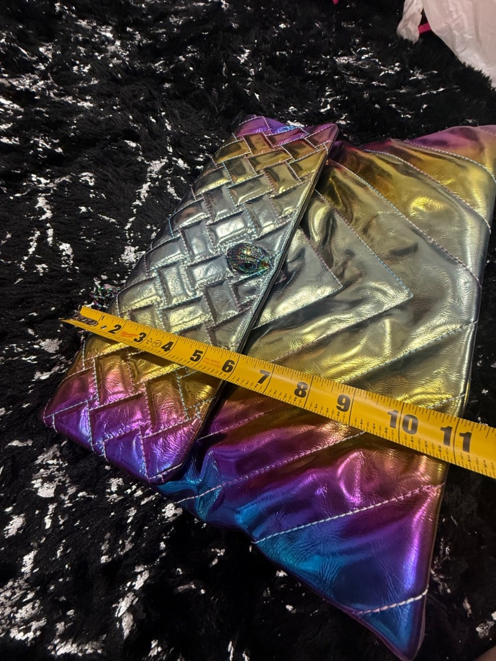 New without tags - Kurt Geiger metallic multicolor shoulder bag - Picture 11 of 12